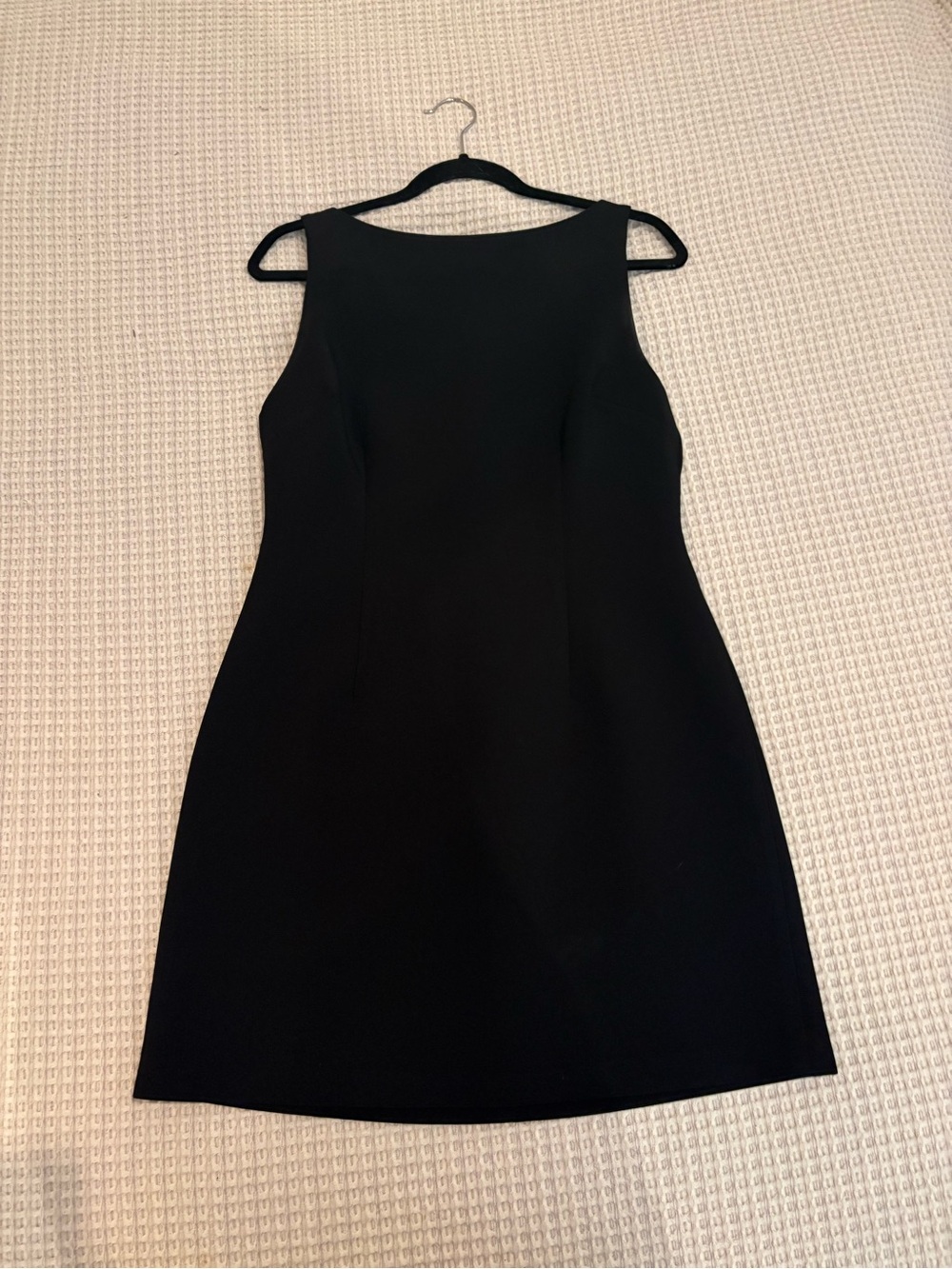 Meshki Black Suiting Mini Dress - Picture 4 of 6